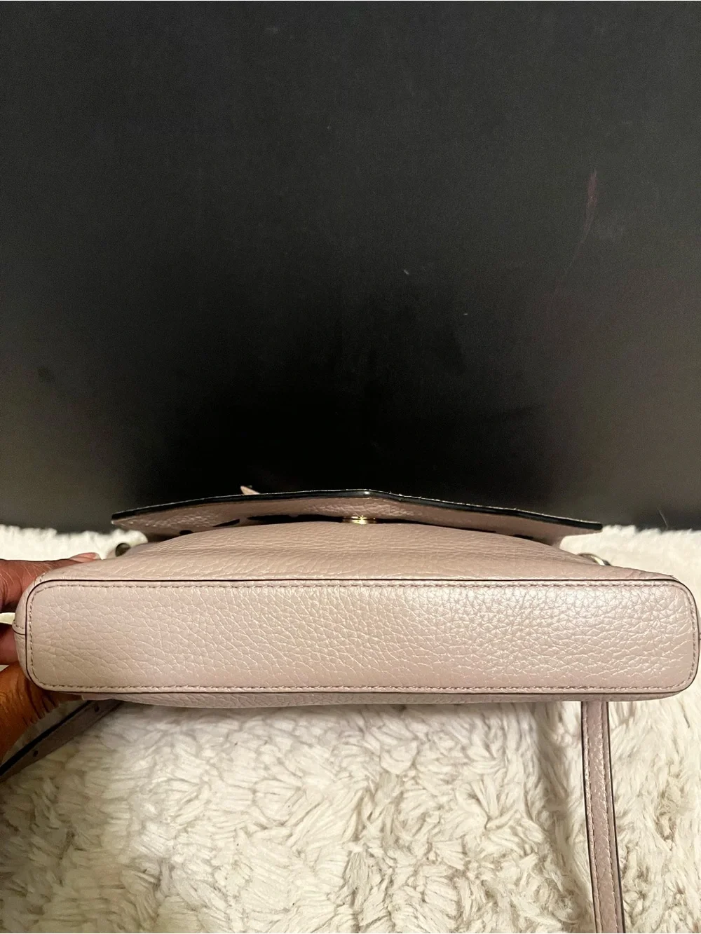 kate spade Sylvia Envelope Suede & Leather Crossbody Bag